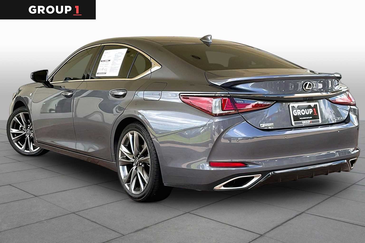 2020 Lexus ES 350 F SPORT  Nebula Gray Pearl at Lexus of Clear Lake