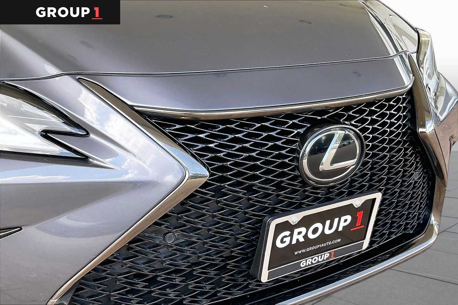 2020 Lexus ES 350 F SPORT  Nebula Gray Pearl at Lexus of Clear Lake