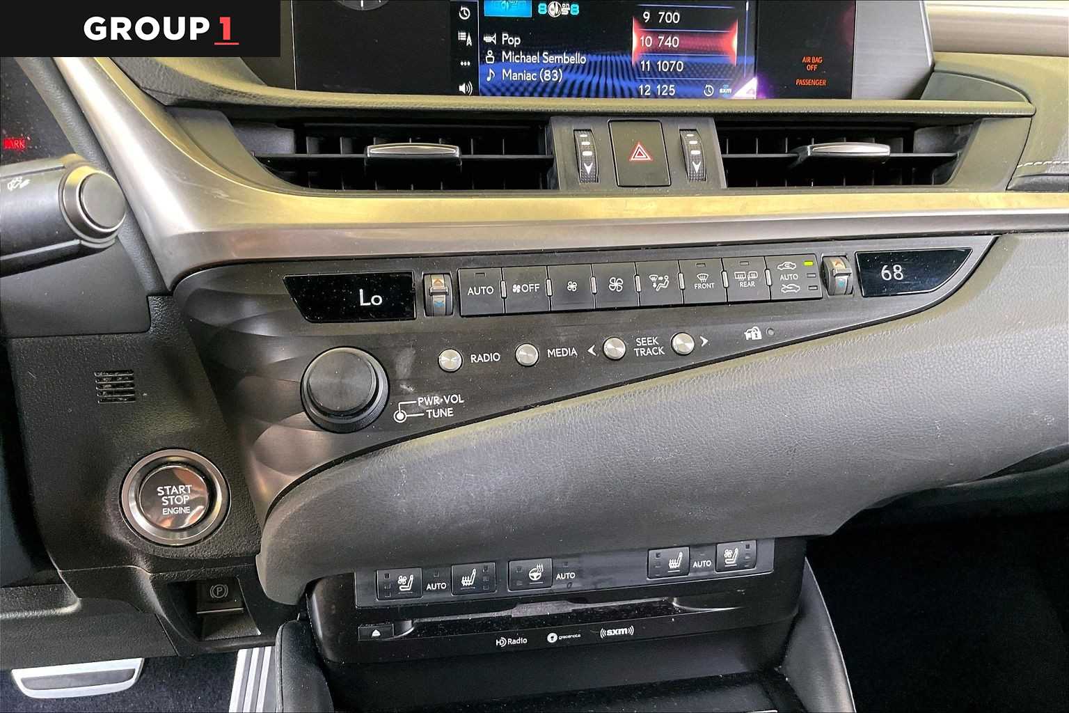 2020 Lexus ES 350 F SPORT  Nebula Gray Pearl at Lexus of Clear Lake