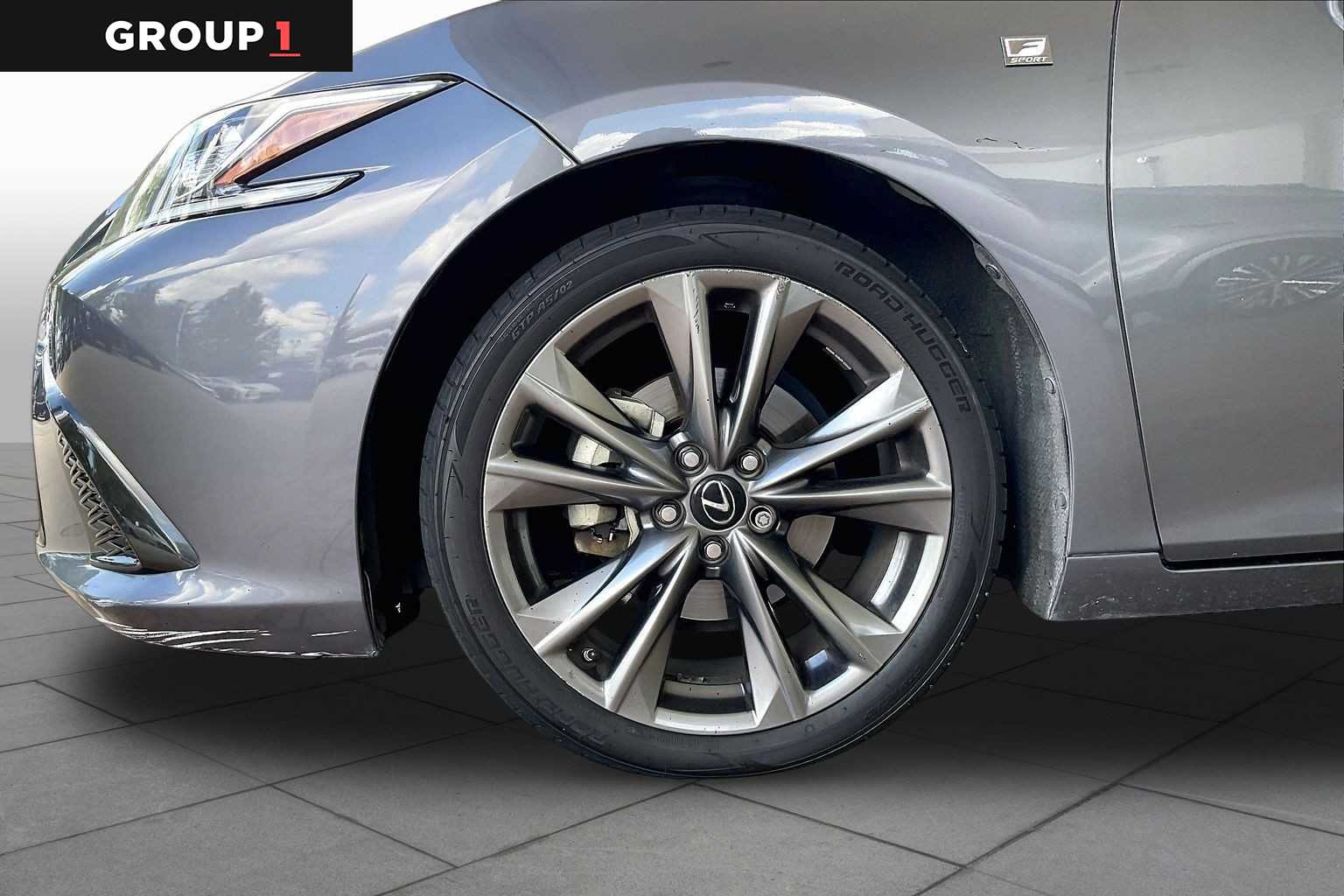 2020 Lexus ES 350 F SPORT  Nebula Gray Pearl at Lexus of Clear Lake