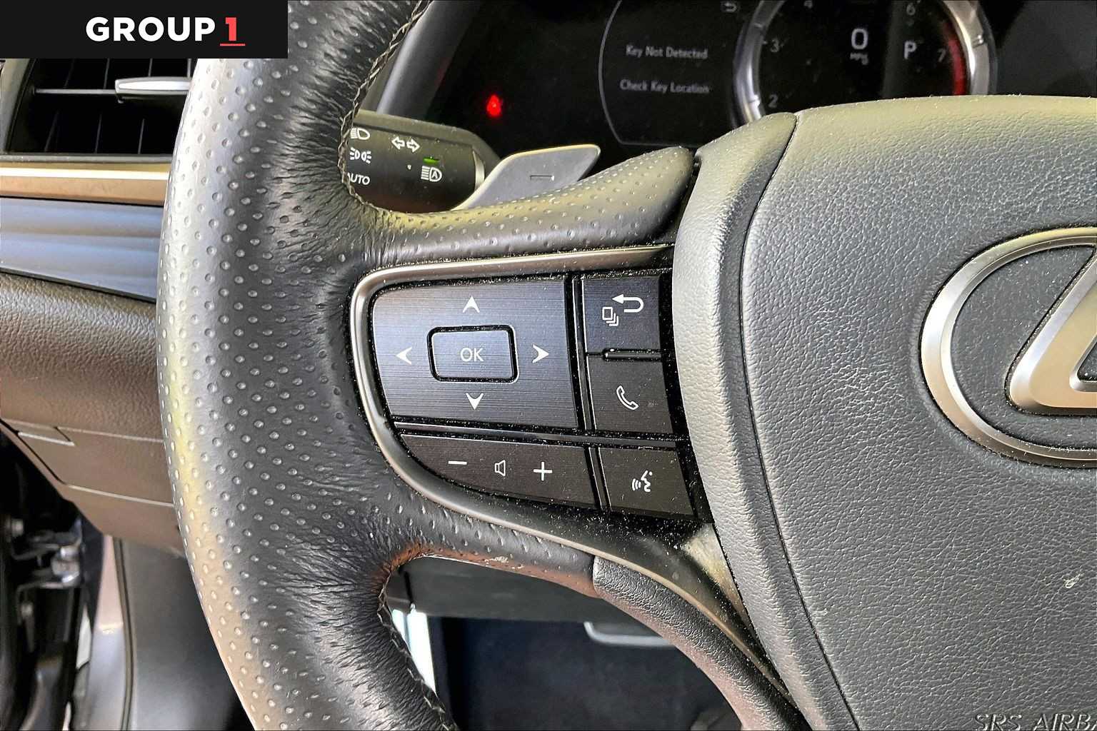 2020 Lexus ES 350 F SPORT  Nebula Gray Pearl at Lexus of Clear Lake
