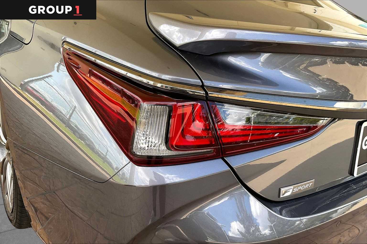 2020 Lexus ES 350 F SPORT  Nebula Gray Pearl at Lexus of Clear Lake