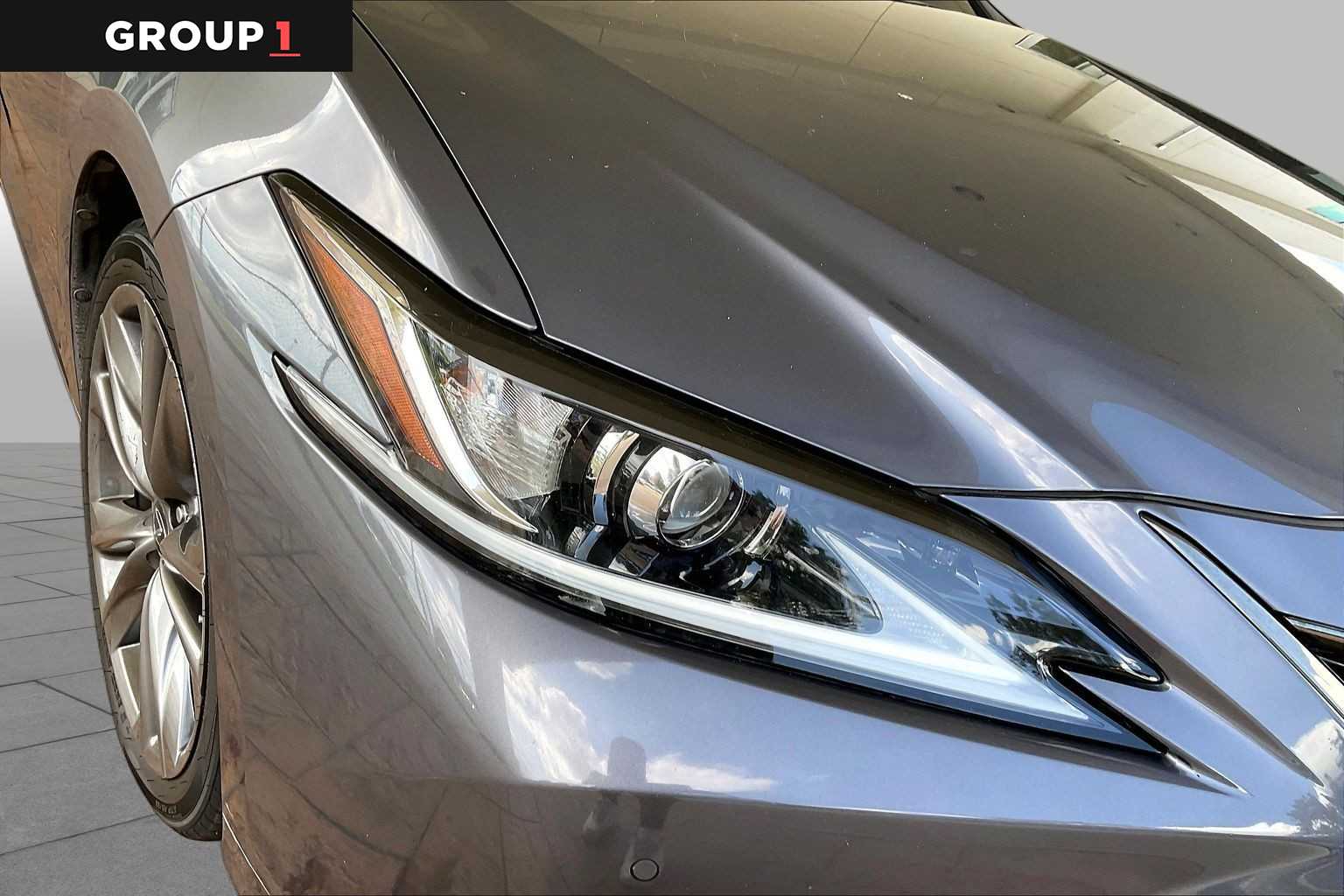 2020 Lexus ES 350 F SPORT  Nebula Gray Pearl at Lexus of Clear Lake