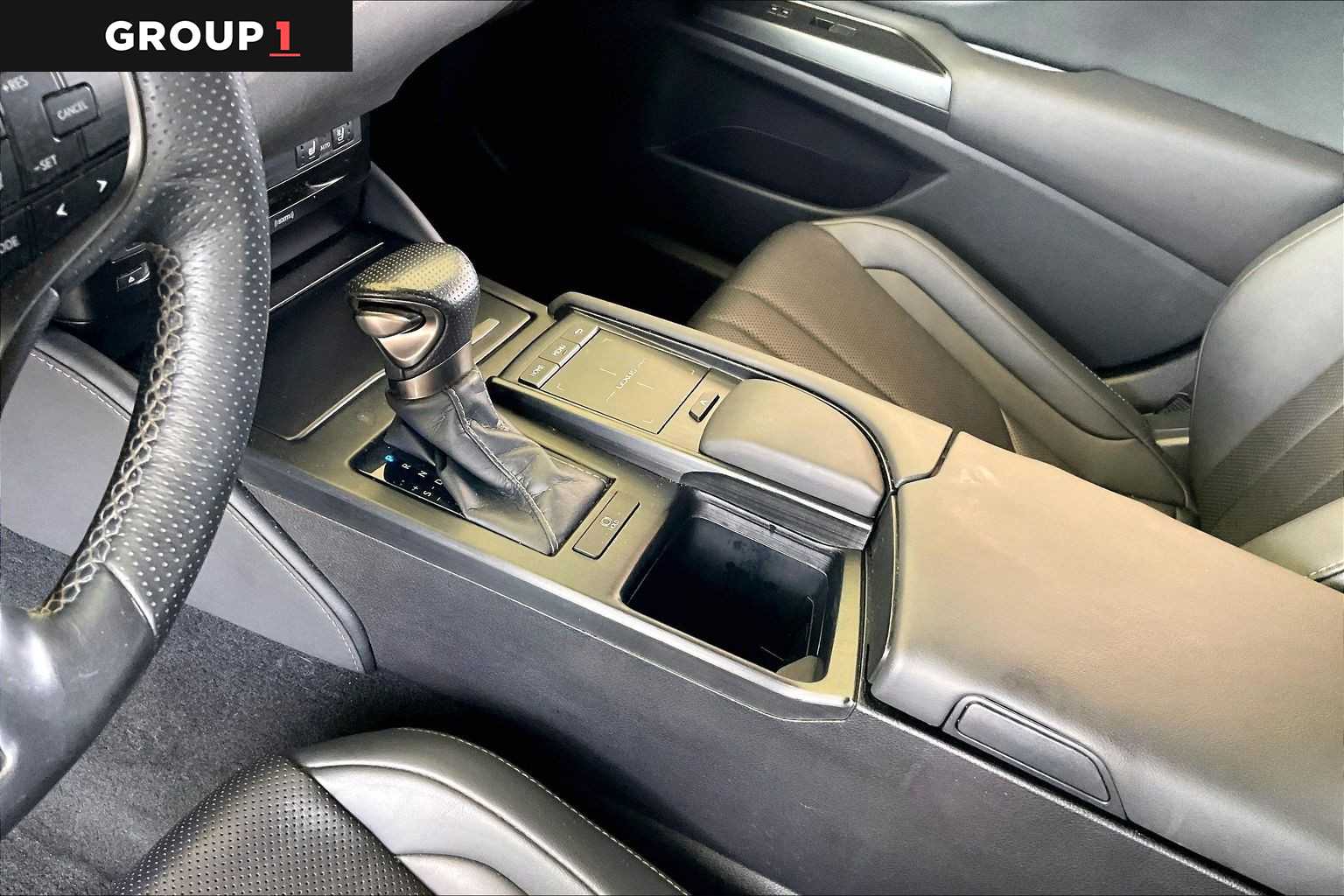 2020 Lexus ES 350 F SPORT  Nebula Gray Pearl at Lexus of Clear Lake