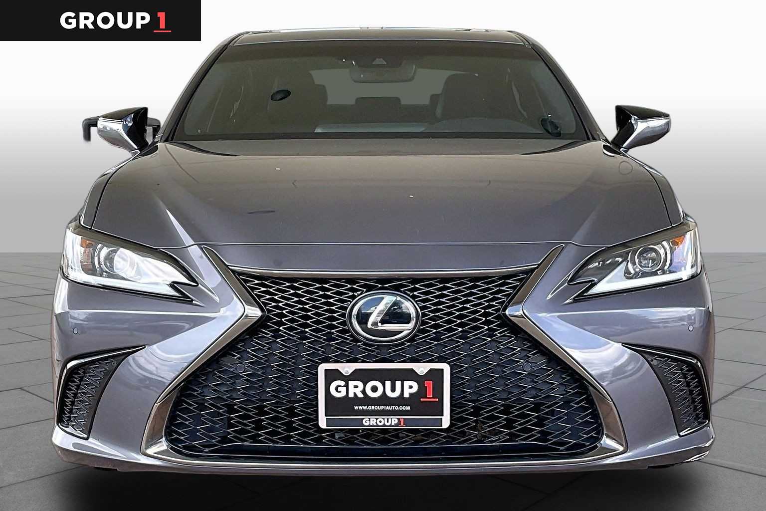 2020 Lexus ES 350 F SPORT  Nebula Gray Pearl at Lexus of Clear Lake