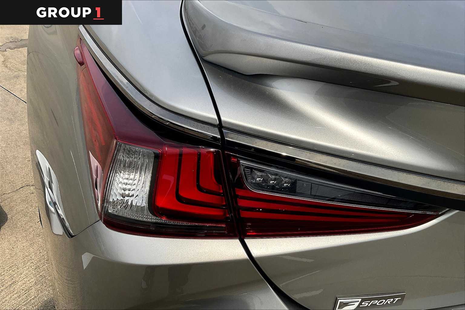 2021 Lexus ES 350 F SPORT  Atomic Silver at Lexus Southwest Houston