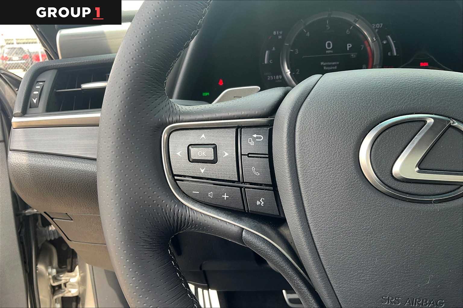 2021 Lexus ES 350 F SPORT  Atomic Silver at Lexus Southwest Houston