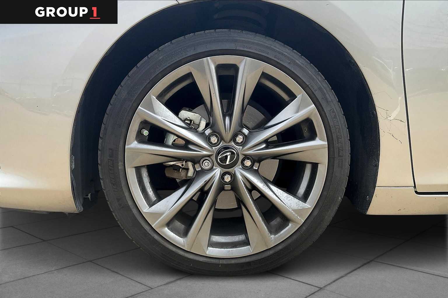 2021 Lexus ES 350 F SPORT  Atomic Silver at Lexus Southwest Houston