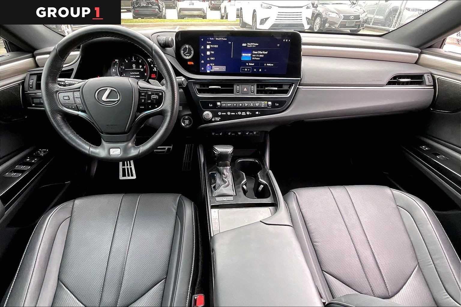 2023 Lexus ES F SPORT Handling  Cloudburst Gray at Lexus of Clear Lake