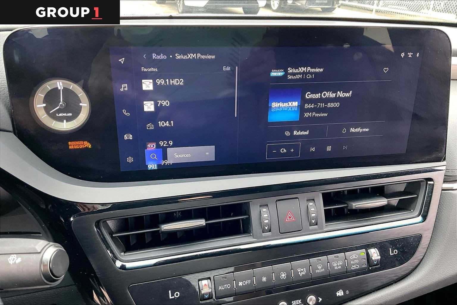 2023 Lexus ES F SPORT Handling  Cloudburst Gray at Lexus of Clear Lake