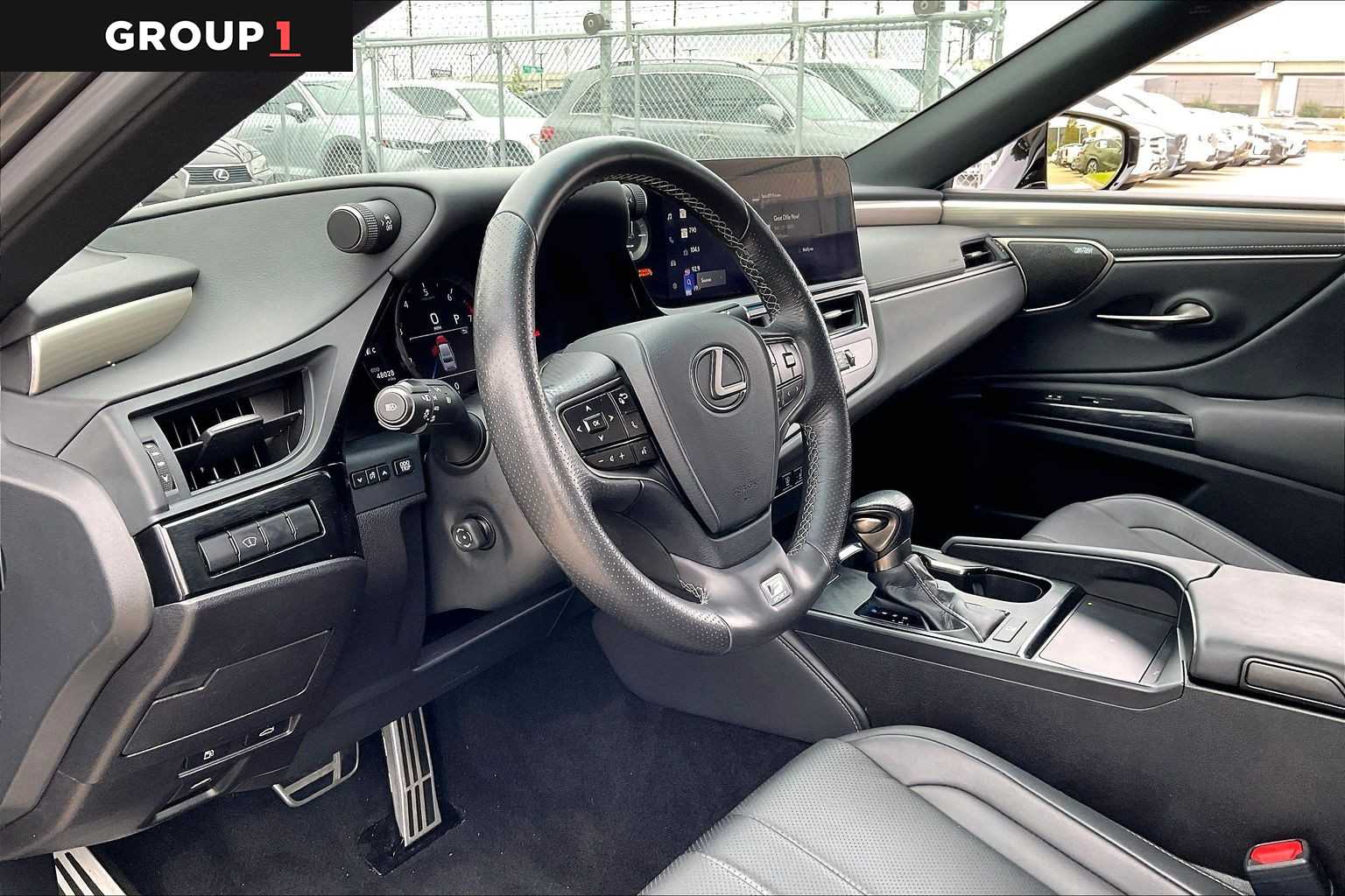 2023 Lexus ES F SPORT Handling  Cloudburst Gray at Lexus of Clear Lake