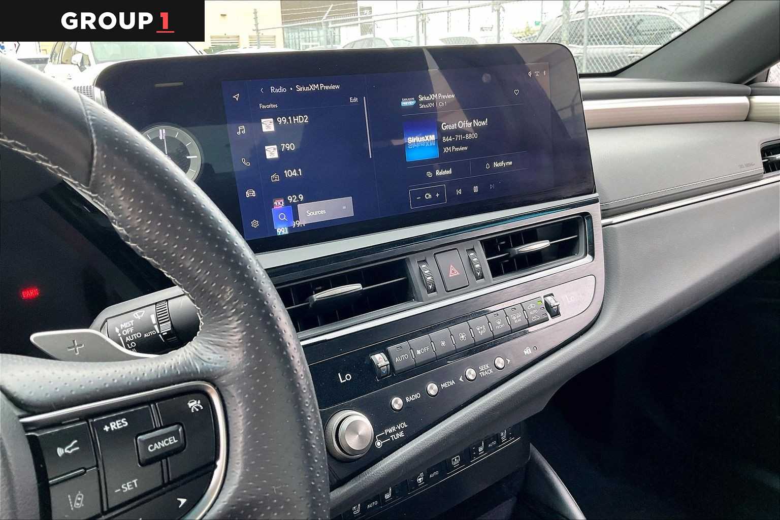 2023 Lexus ES F SPORT Handling  Cloudburst Gray at Lexus of Clear Lake