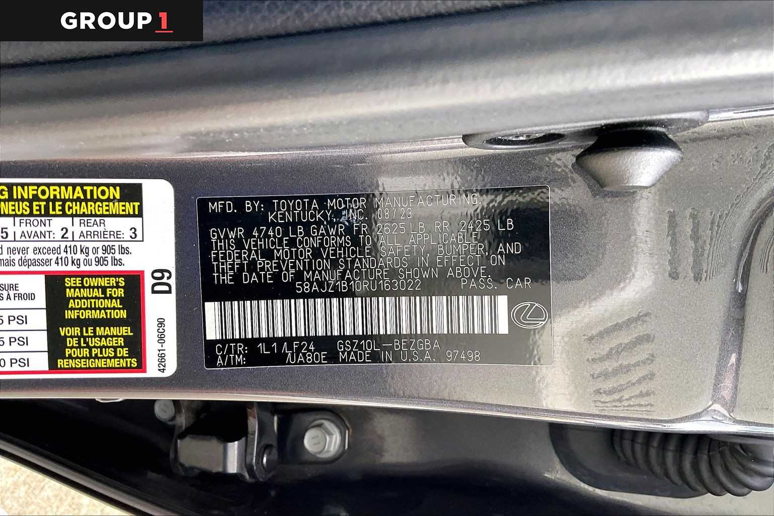 2024 Lexus ES 350 photo 35 of 35