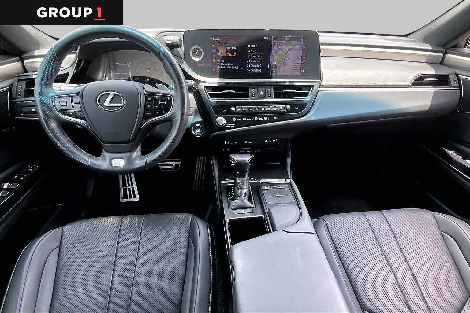 2022 Lexus ES 350 F SPORT  Cloudburst Gray at Lexus of Clear Lake