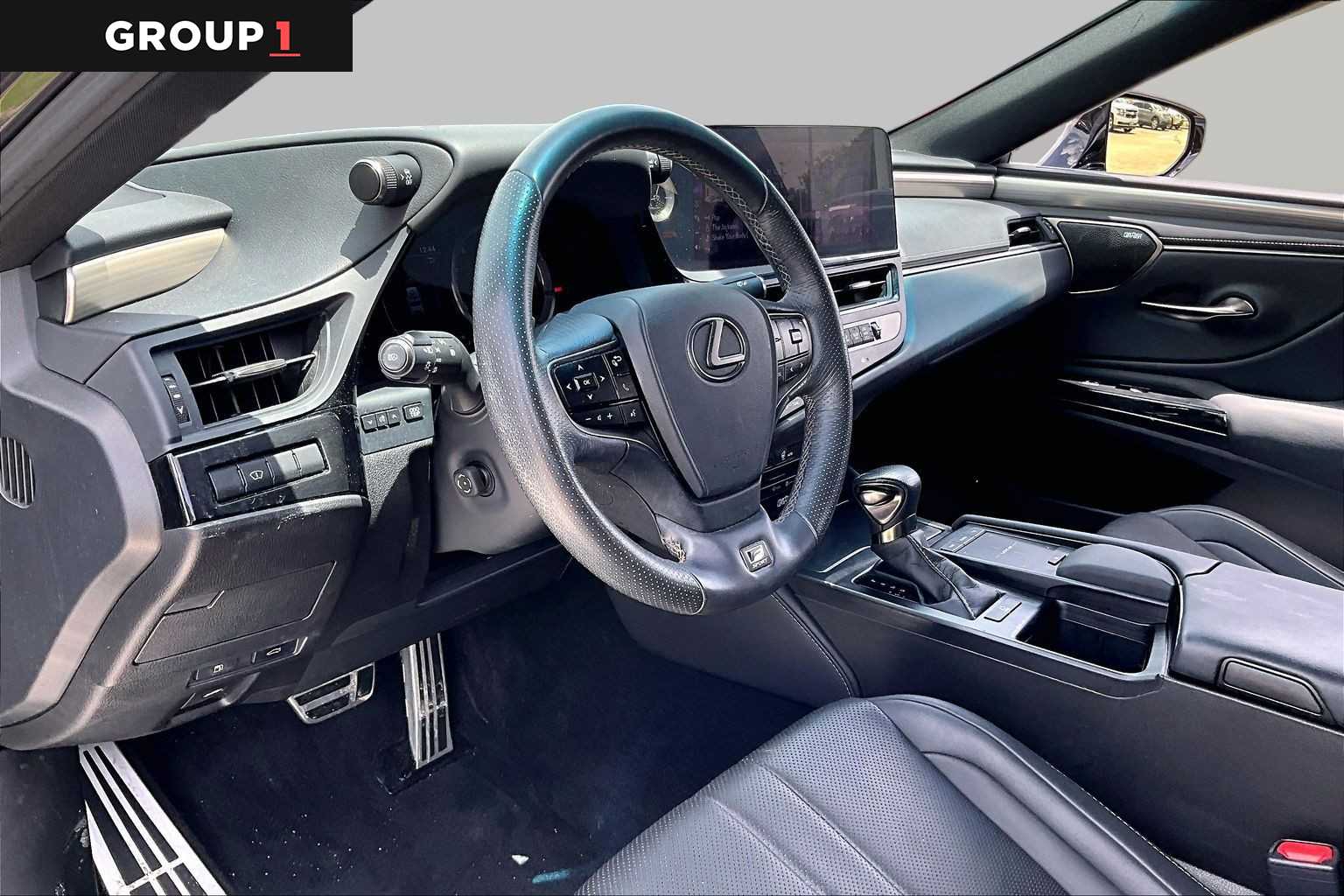 2022 Lexus ES 350 F SPORT  Cloudburst Gray at Lexus of Clear Lake
