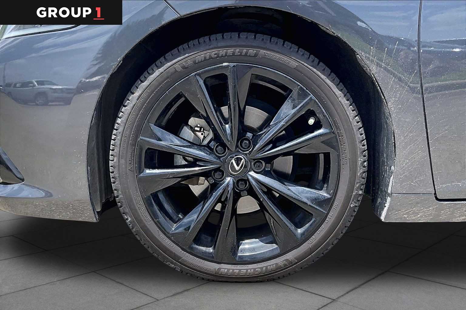 2022 Lexus ES 350 F SPORT  Cloudburst Gray at Lexus of Clear Lake