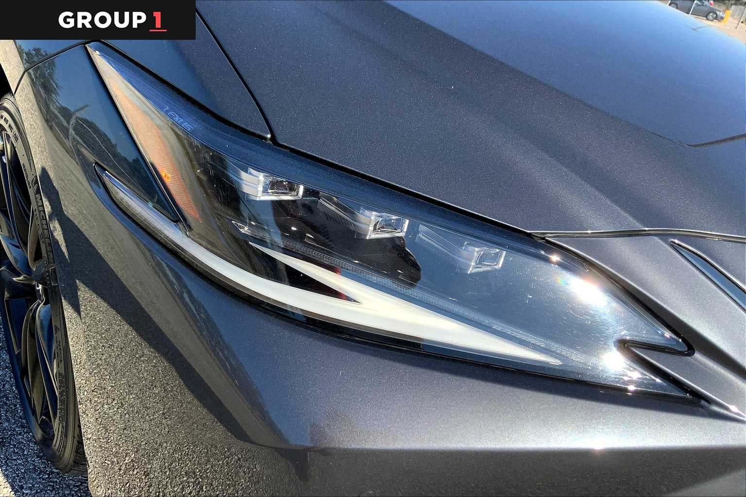 2022 Lexus ES F SPORT  Cloudburst Gray at Lone Star Chevrolet