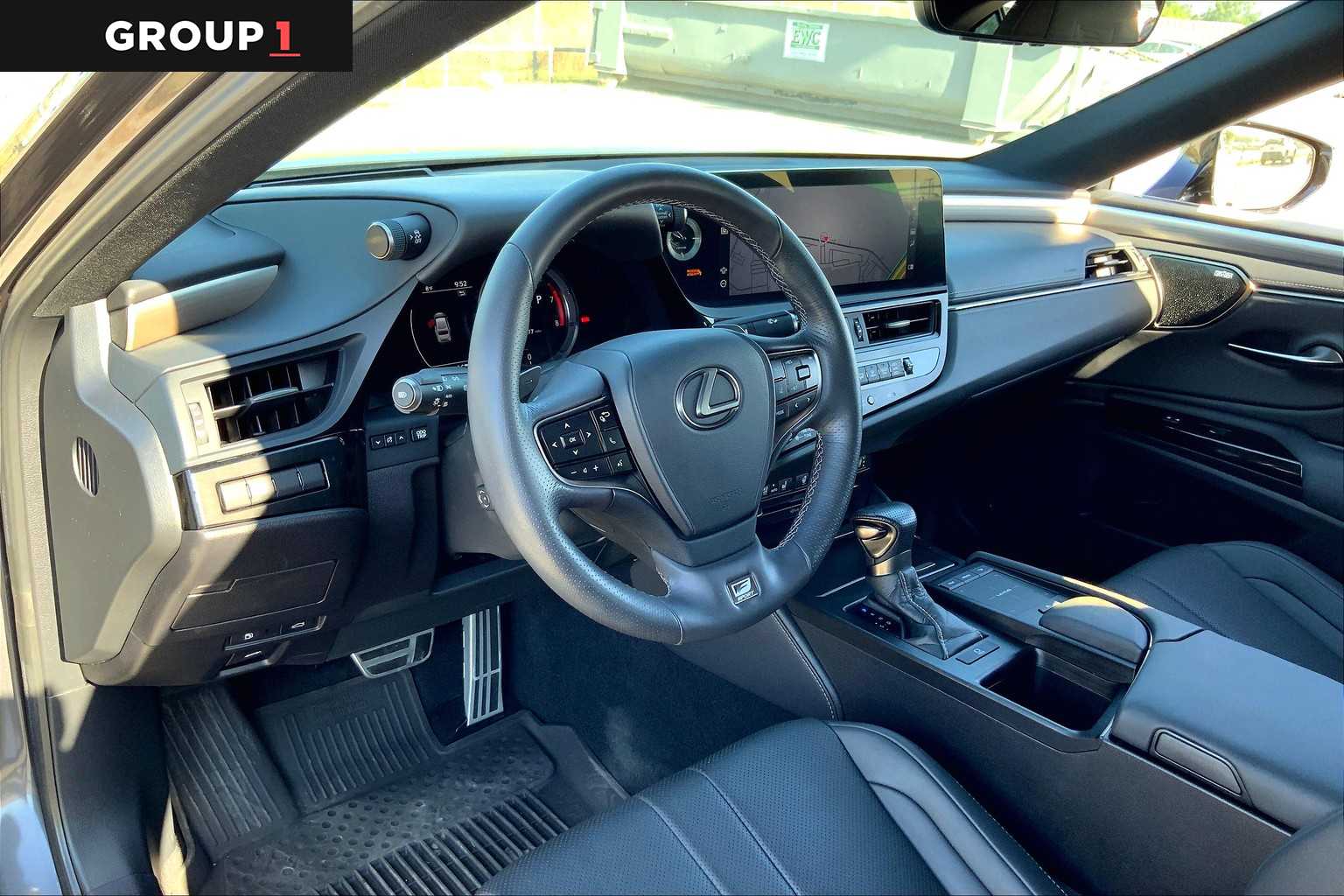 2022 Lexus ES F SPORT  Cloudburst Gray at Lone Star Chevrolet