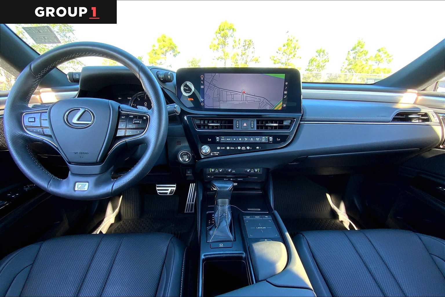 2022 Lexus ES F SPORT  Cloudburst Gray at Lone Star Chevrolet