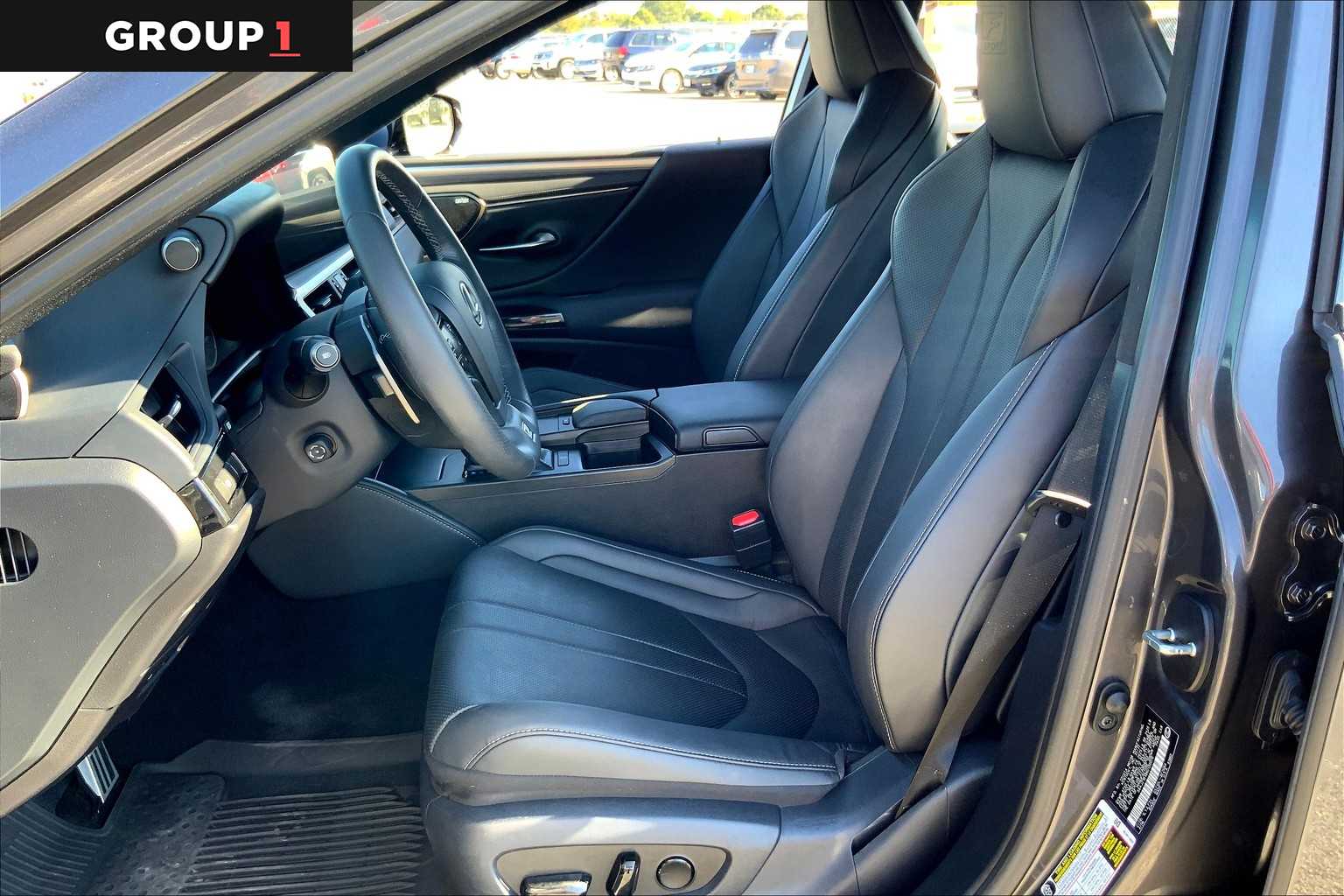 2022 Lexus ES F SPORT  Cloudburst Gray at Lone Star Chevrolet