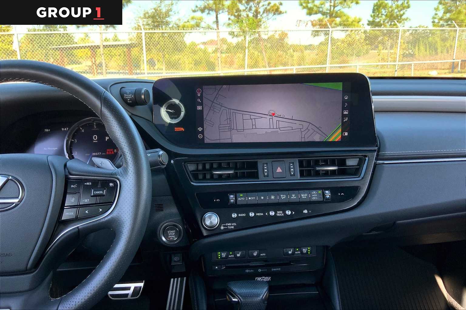2022 Lexus ES F SPORT  Cloudburst Gray at Lone Star Chevrolet