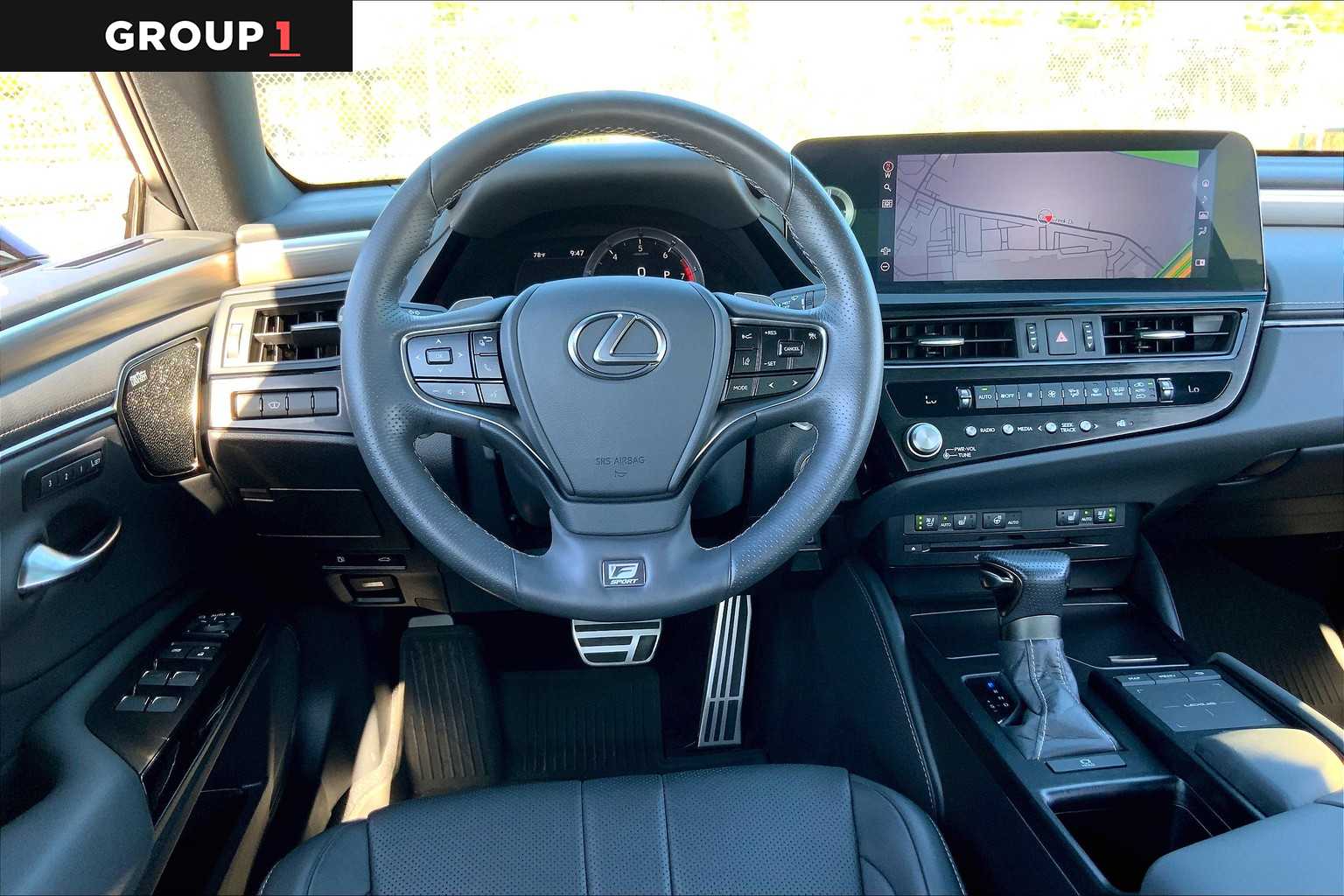 2022 Lexus ES F SPORT  Cloudburst Gray at Lone Star Chevrolet