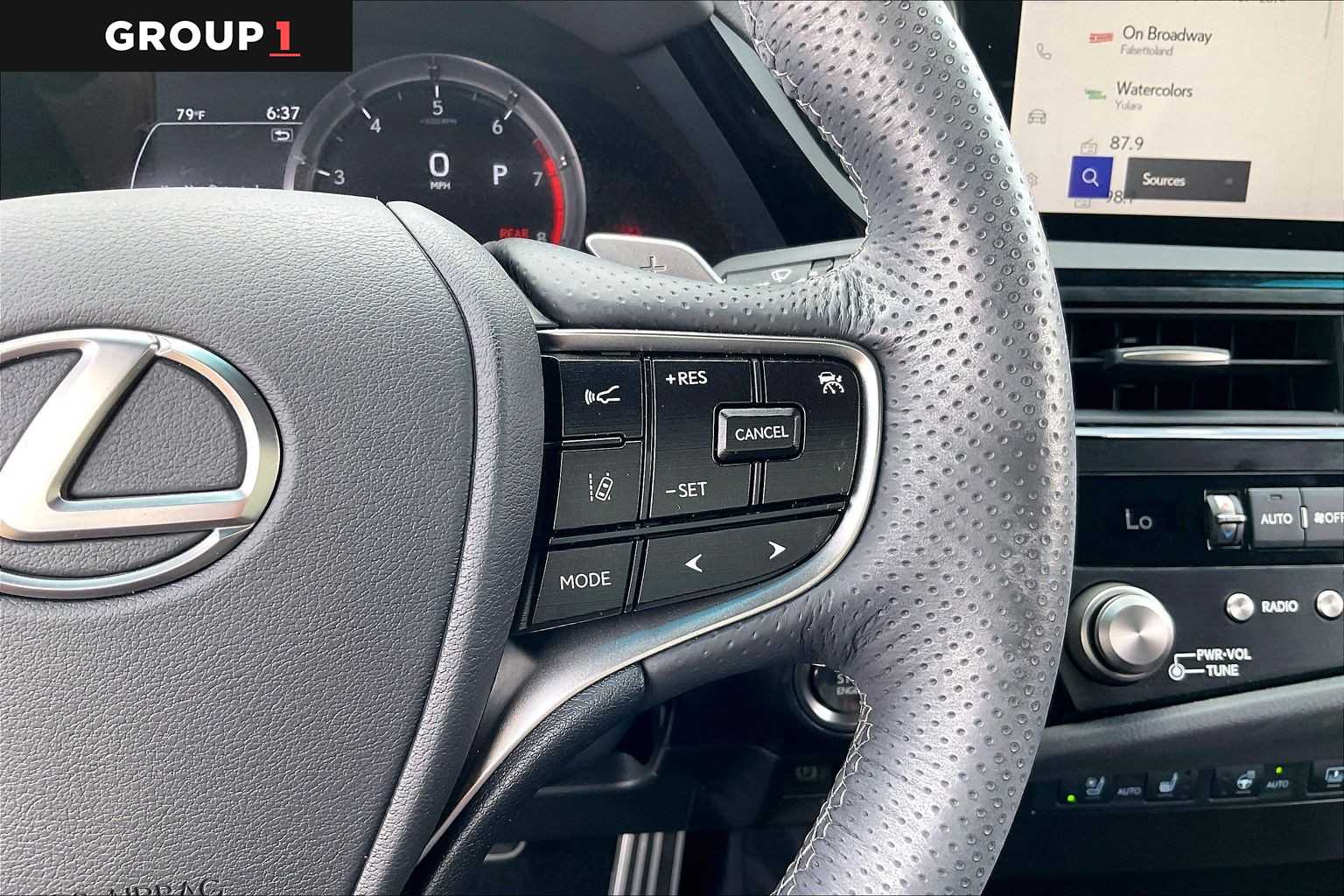 2023 Lexus ES 350 F SPORT Handling  Cloudburst Gray at Group 1 Toyota Southwest