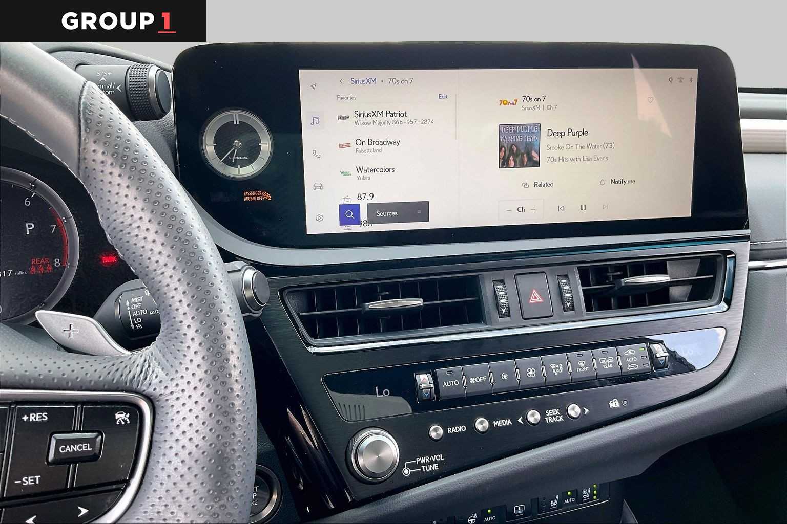 2023 Lexus ES 350 F SPORT Handling  Cloudburst Gray at Group 1 Toyota Southwest