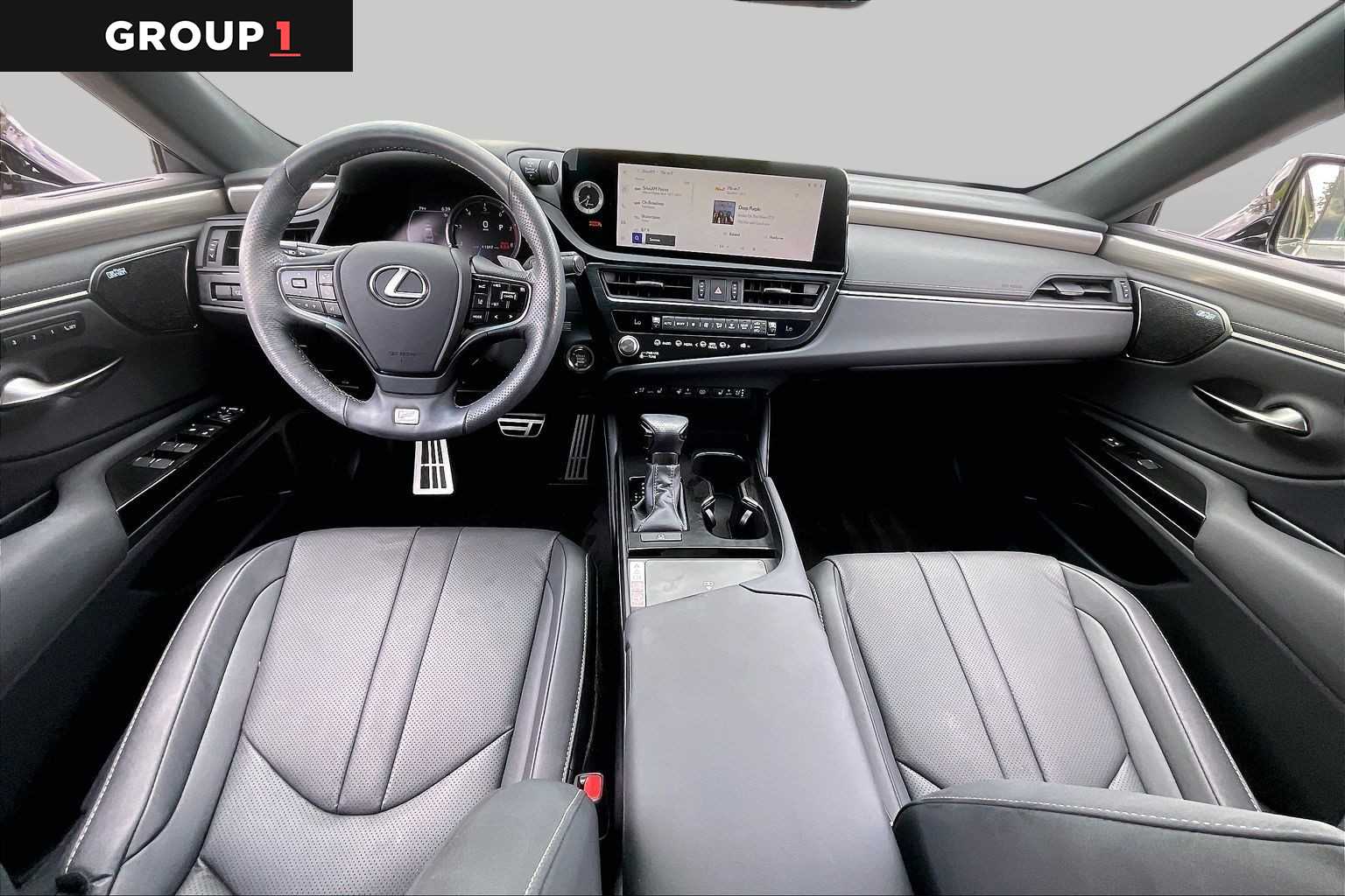 2023 Lexus ES 350 F SPORT Handling  Cloudburst Gray at Group 1 Toyota Southwest