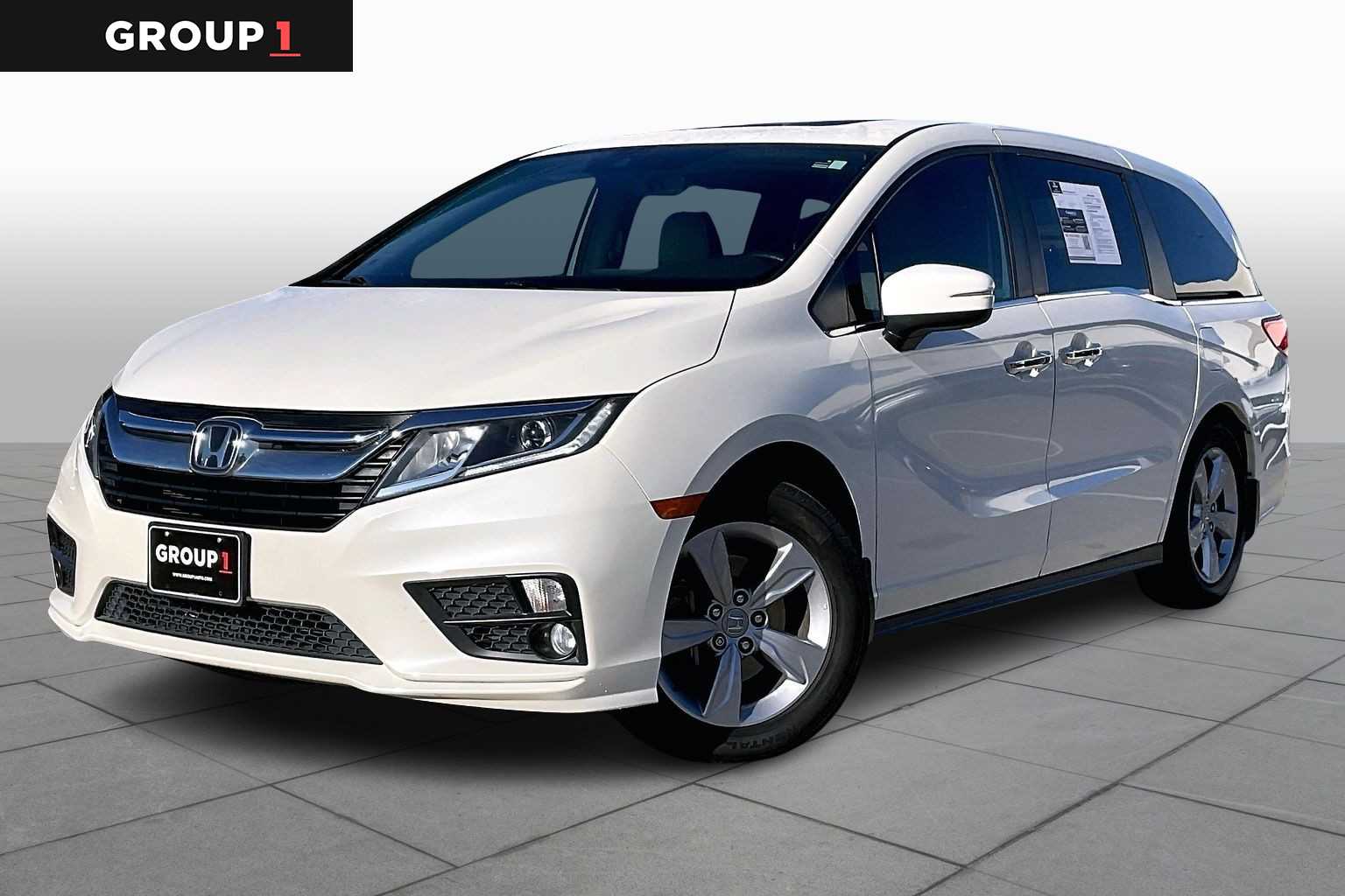 2019 Honda Odyssey EX-L White Diamond Pearl at Honda of Clear Lake