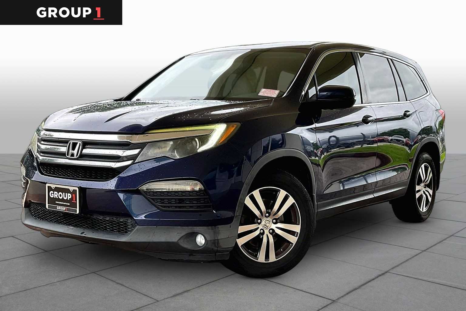 2016 Honda Pilot EX Obsidian Blue Pearl at Lexus Southwest Houston