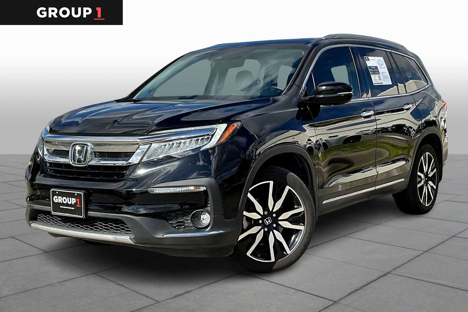 2020 Honda Pilot Touring 8-Passenger Crystal Black Pearl at Honda of Clear Lake