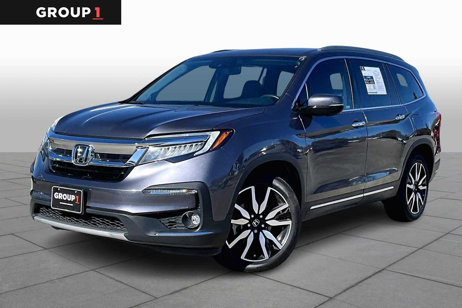 2021 Honda Pilot Elite Modern Steel Metallic at AutoNation USA Houston