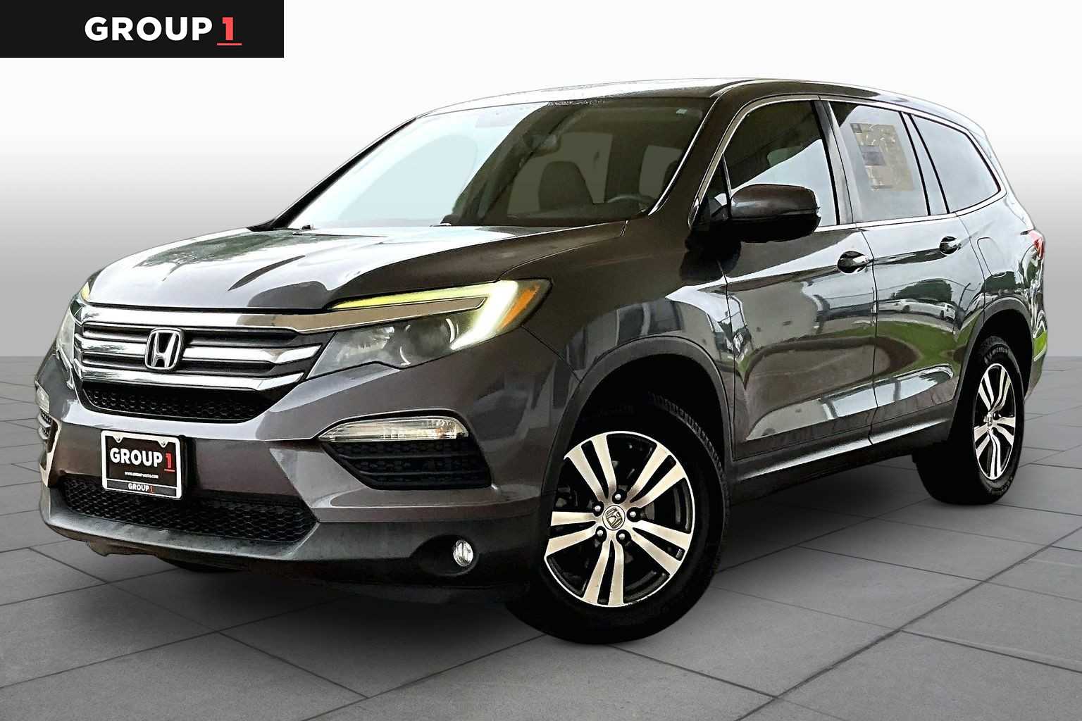 2017 Honda Pilot EX-L Modern Steel Metallic at Westside Kia