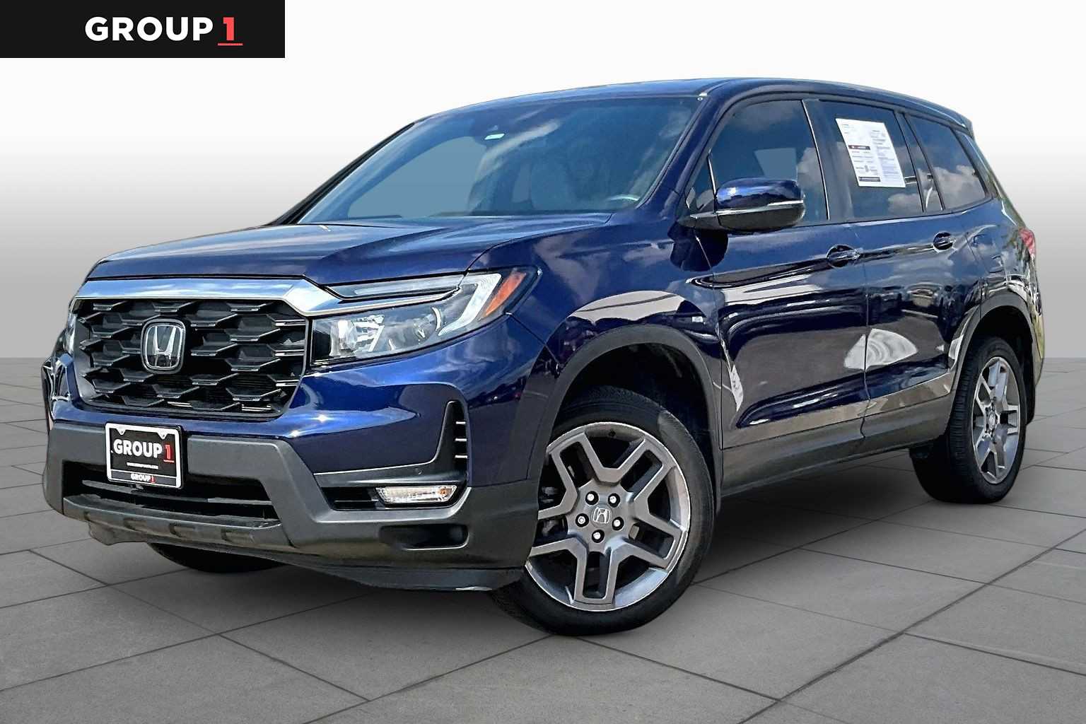 2023 Honda Passport EX-L Obsidian Blue Pearl at Team Toyota
