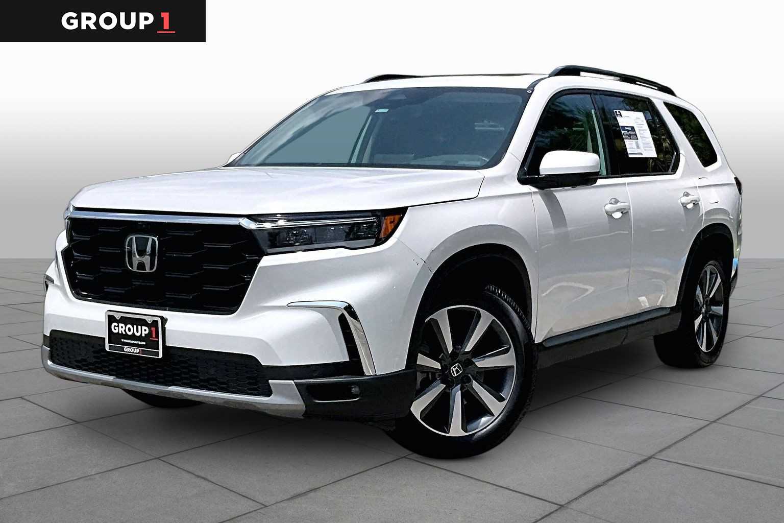 2023 Honda Pilot Elite Platinum White Pearl at AutoNation Chrysler Jeep Dodge Ram Spring
