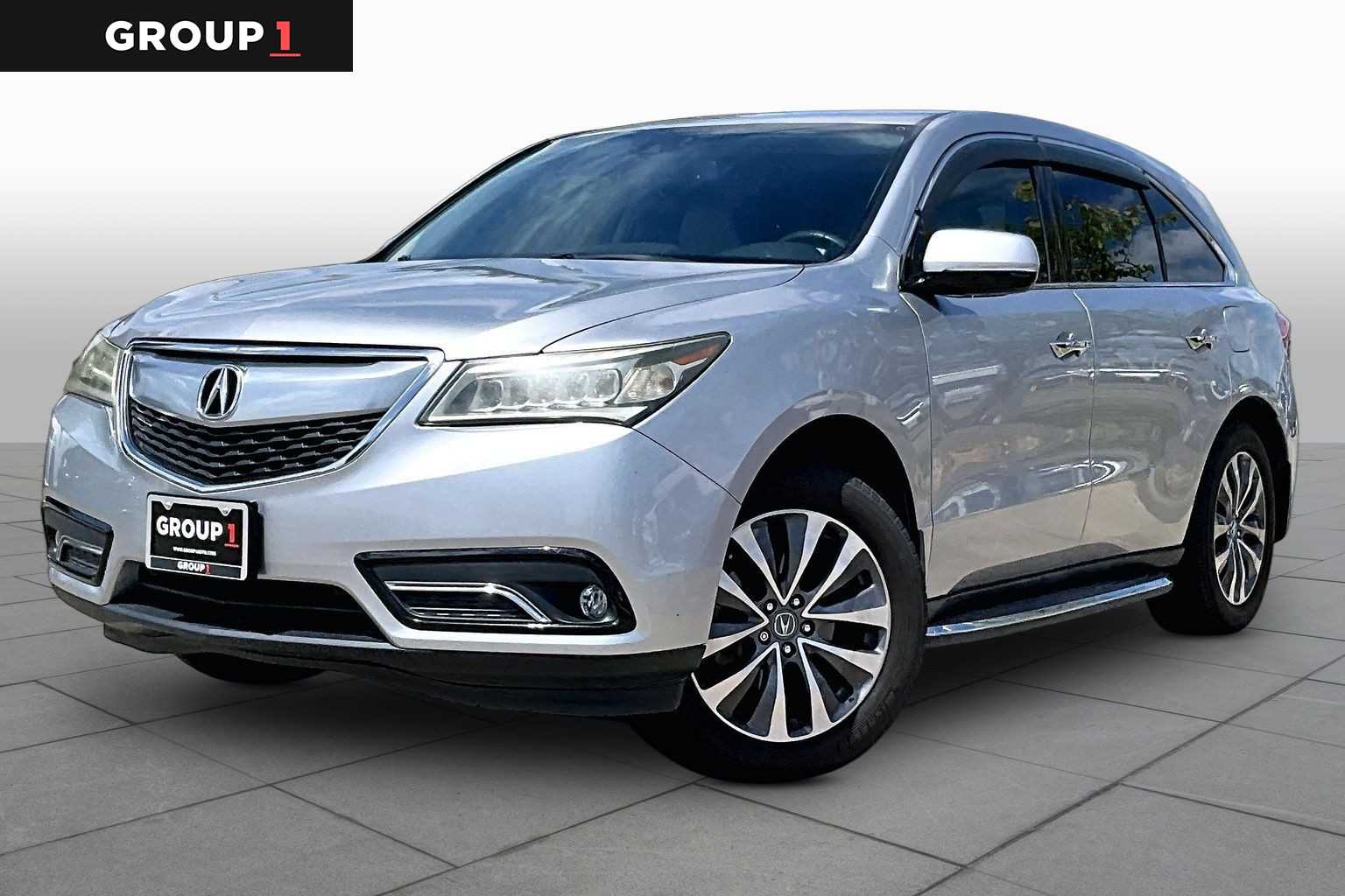 2015 Acura MDX Tech Pkg Silver Moon at Mac Haik Ford