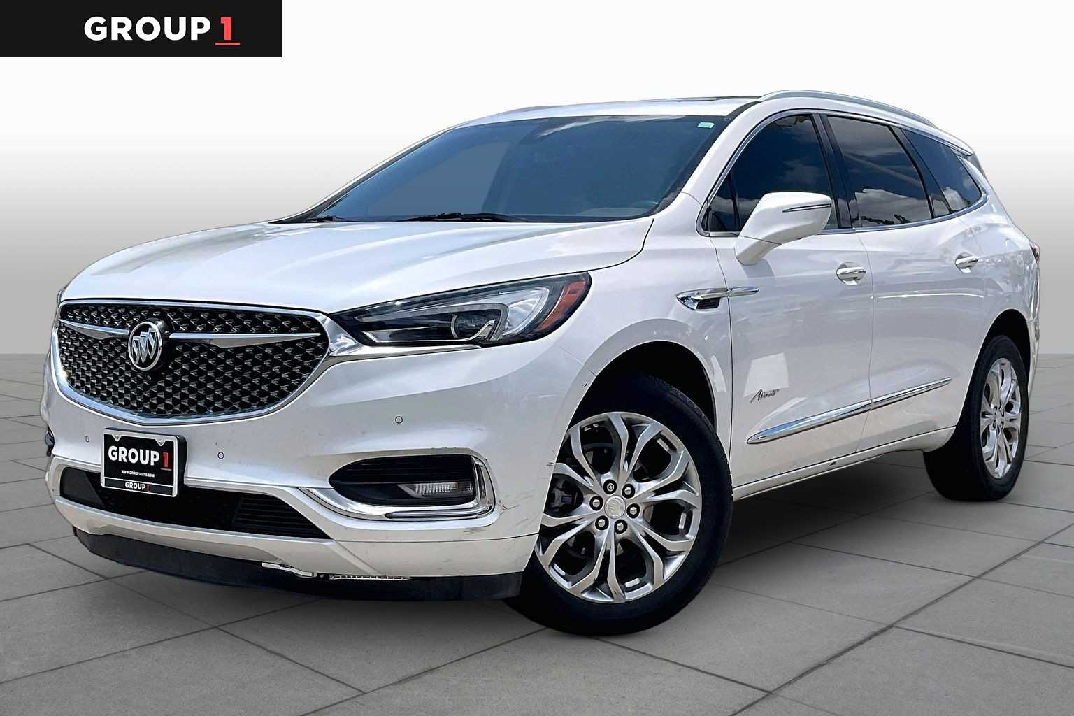 2021 Buick Enclave Avenir White Frost Tricoat at AutoNation USA Houston