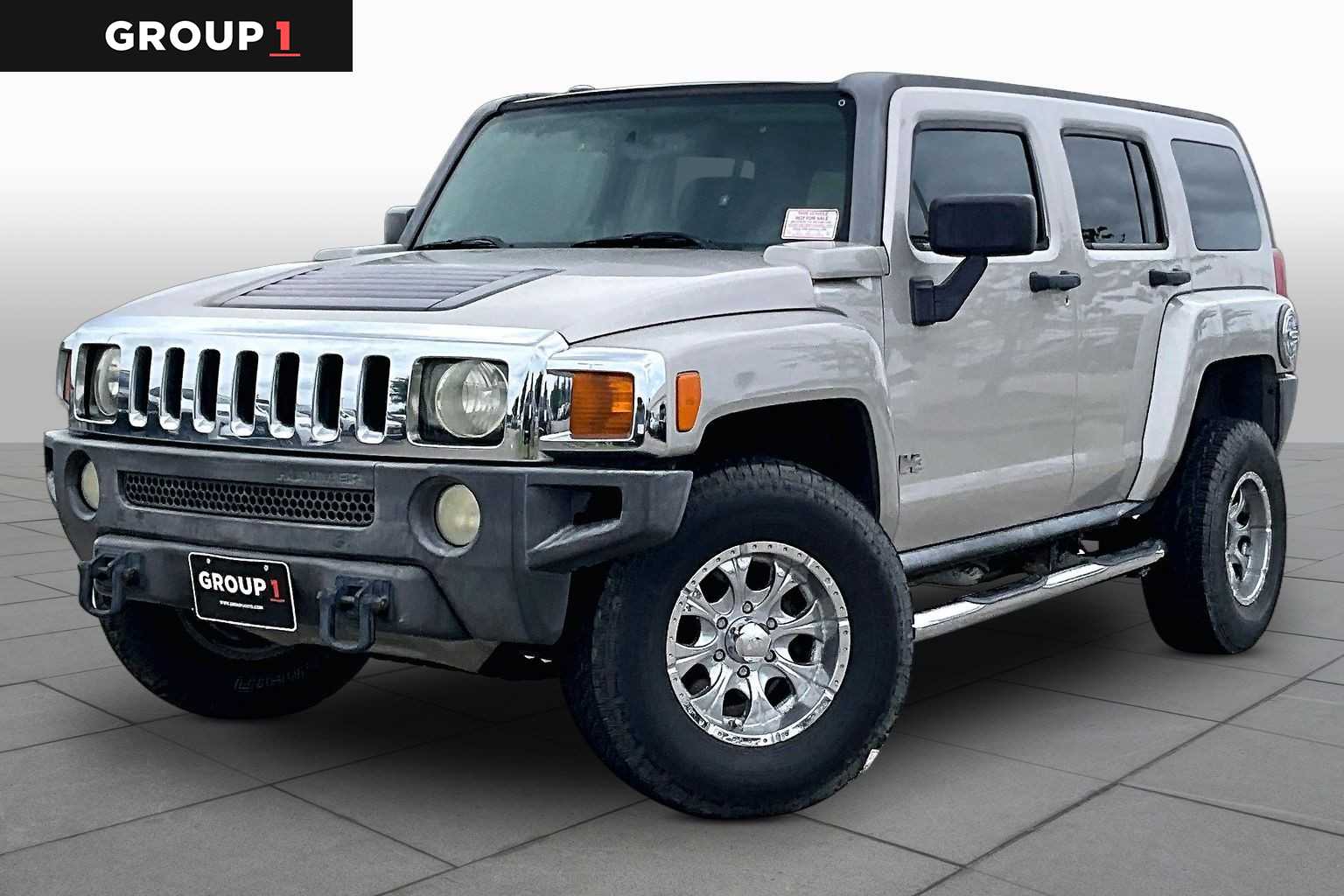 Boulder Gray Metallic 2007 Hummer H3 4 Dr Base SUV / Crossover Four-Wheel Drive 4-Speed Automatic