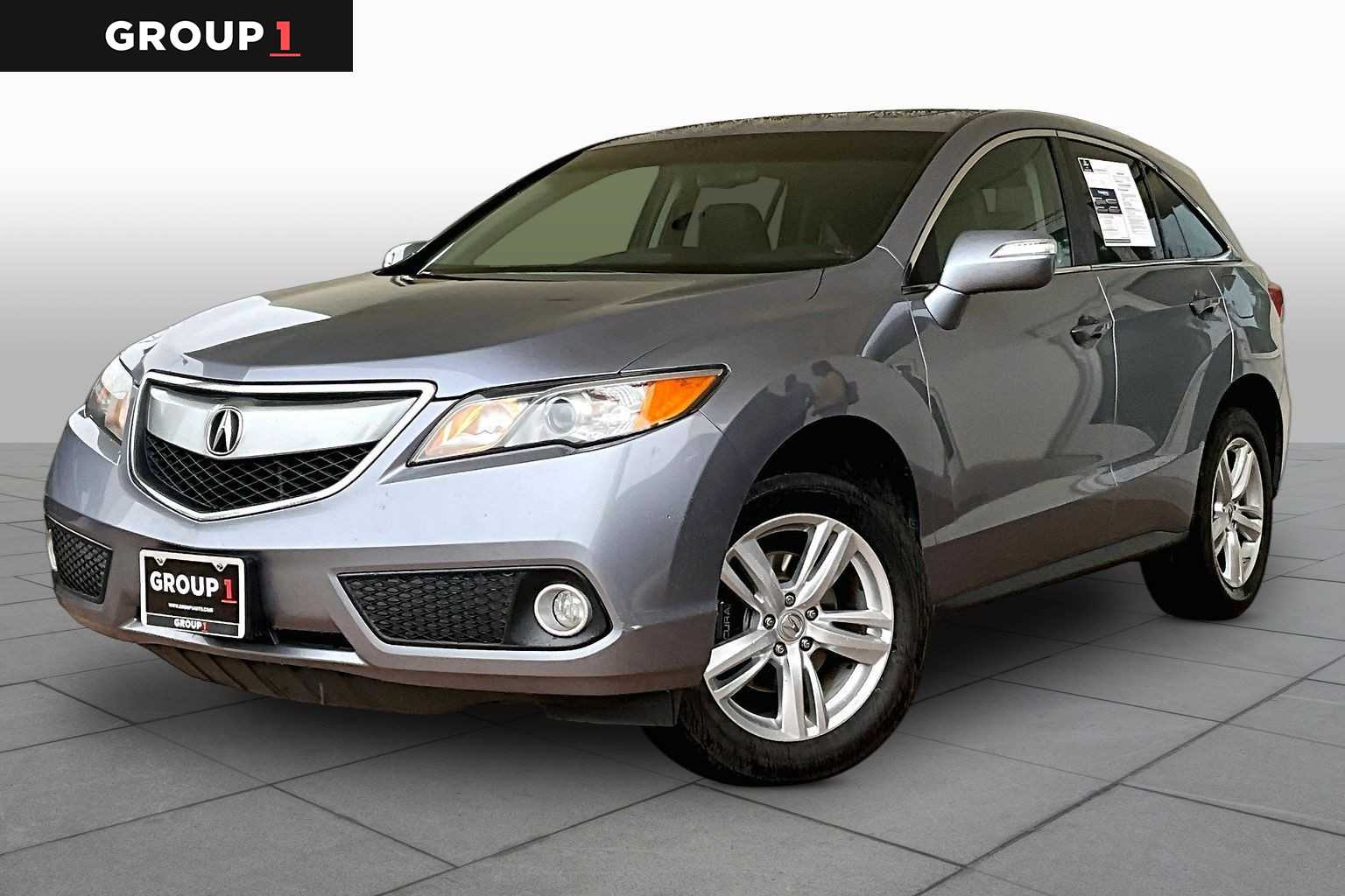 2013 Acura RDX Tech Pkg Forged Silver Metallic at Group 1 Toyota Southwest