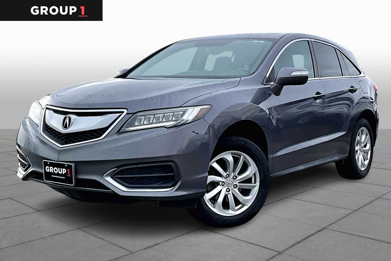 2017 Acura RDX w/Technology Pkg Lunar Silver Metallic at Sterling McCall Acura