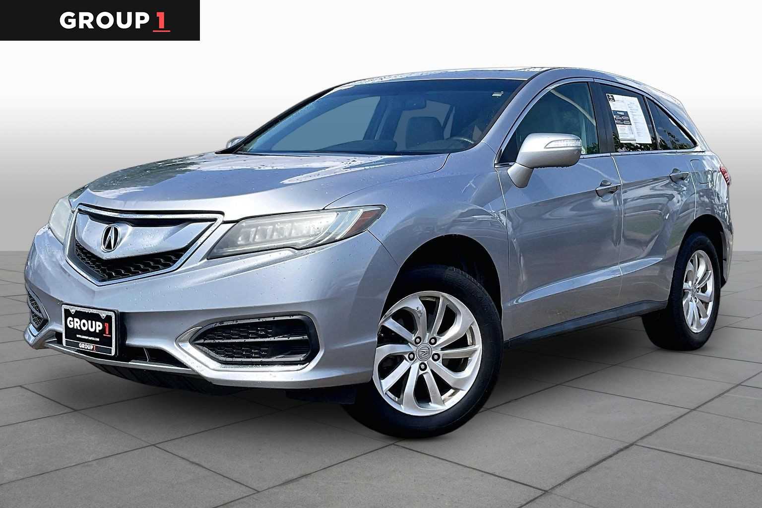 2018 Acura RDX w/Technology Pkg Lunar Silver Metallic at Lexus of Clear Lake