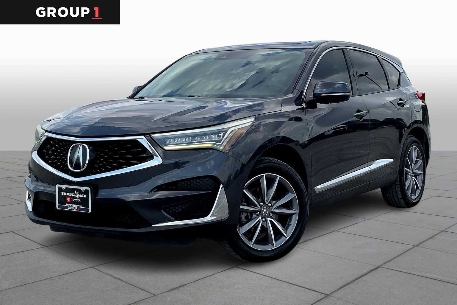 2019 Acura RDX w/Technology Pkg Gunmetal Metallic at Texan GMC Buick