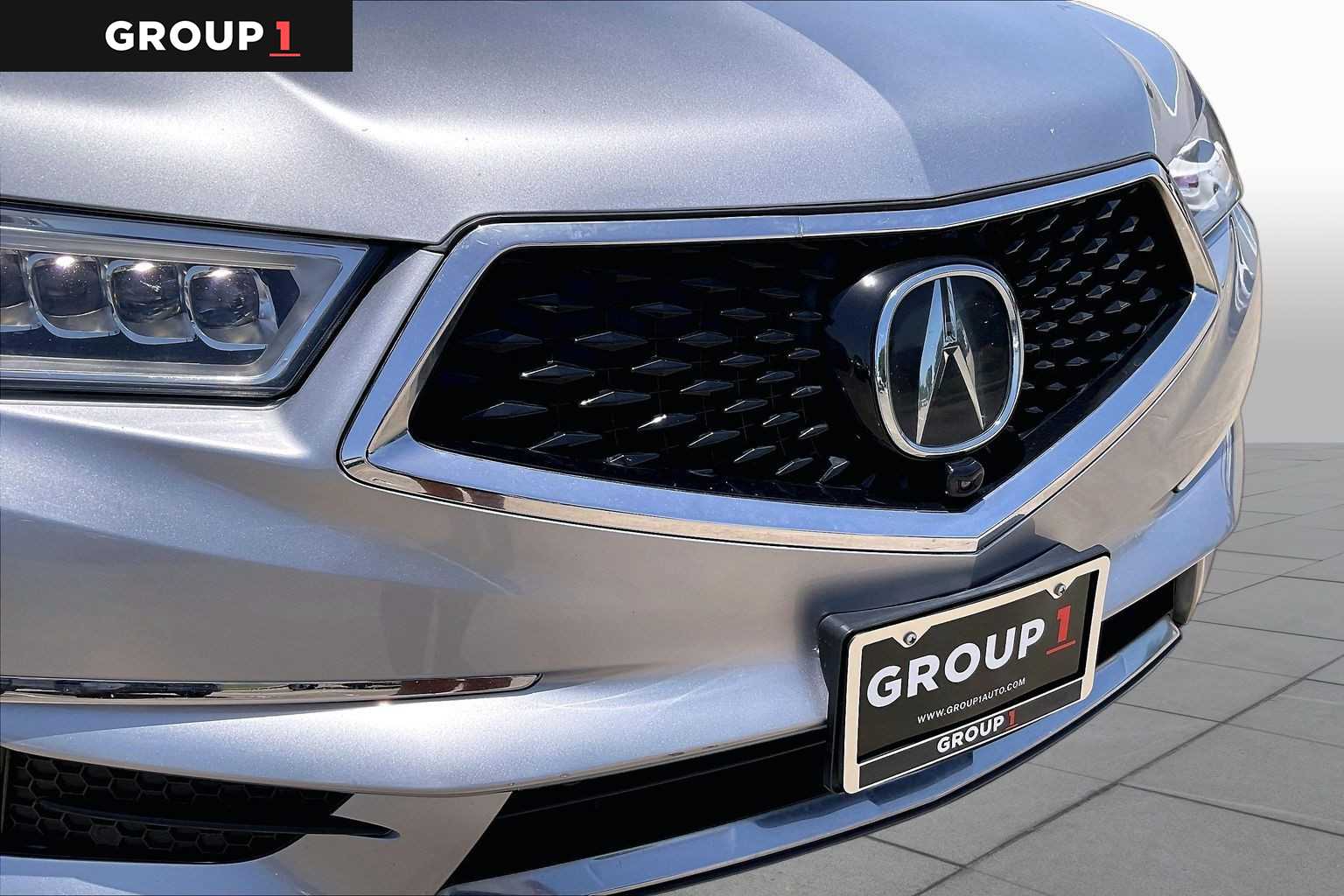 2018 Acura MDX w/Advance/Entertainment Pkg Lunar Silver Metallic at AutoNation USA Houston