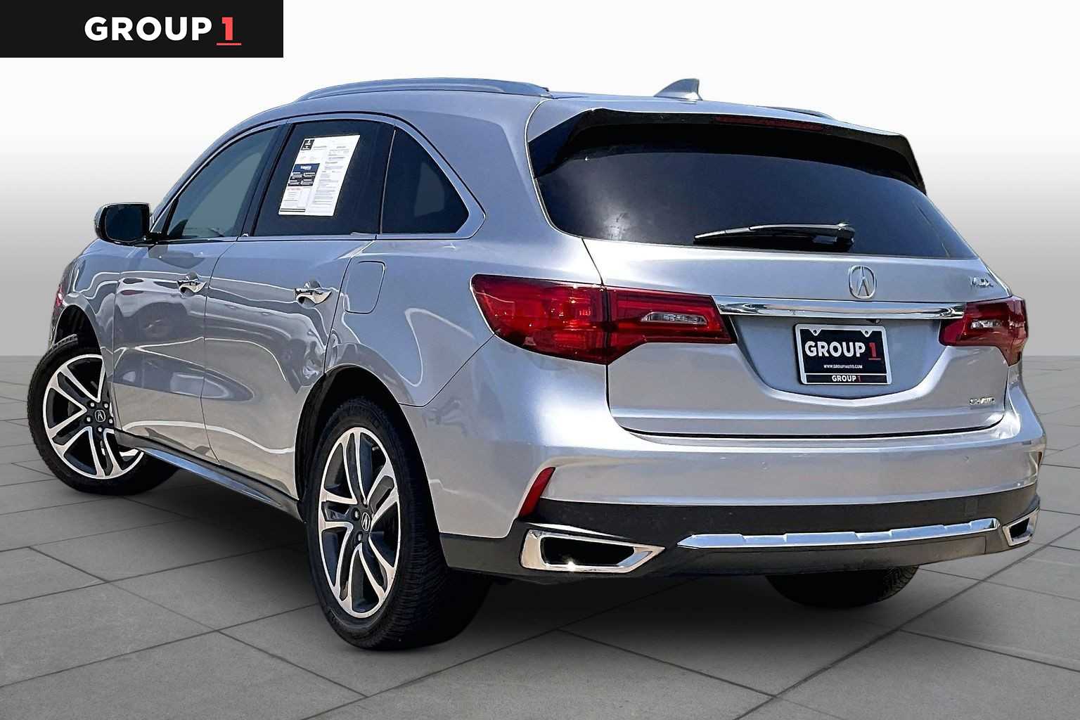 2018 Acura MDX w/Advance/Entertainment Pkg Lunar Silver Metallic at AutoNation USA Houston