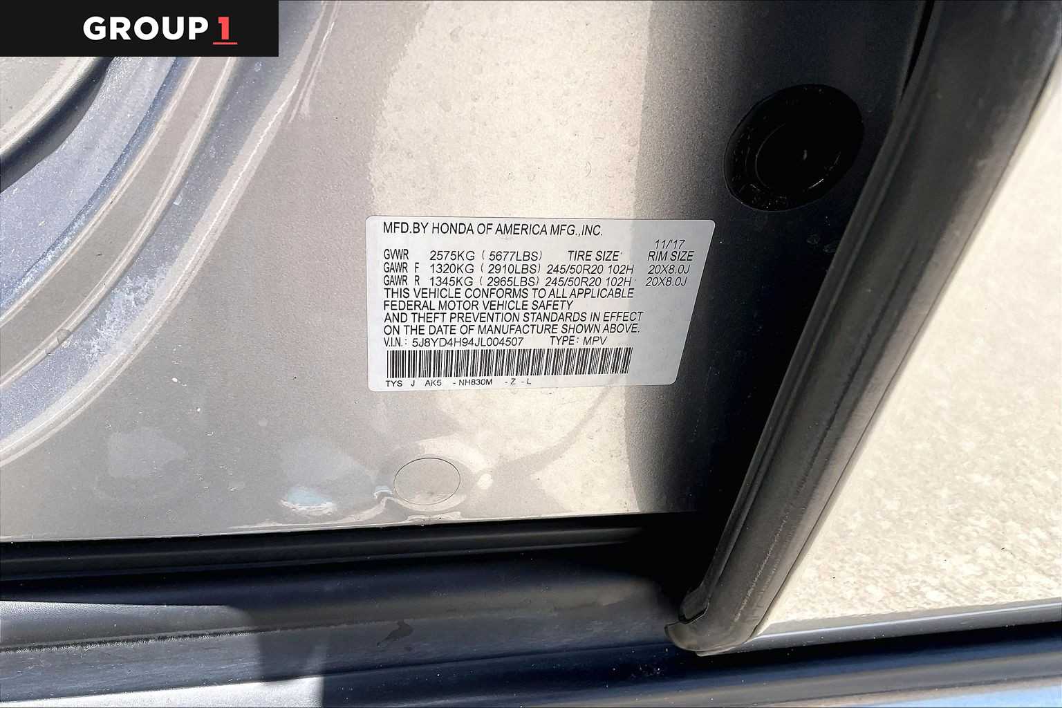 2018 Acura MDX w/Advance/Entertainment Pkg Lunar Silver Metallic at AutoNation USA Houston