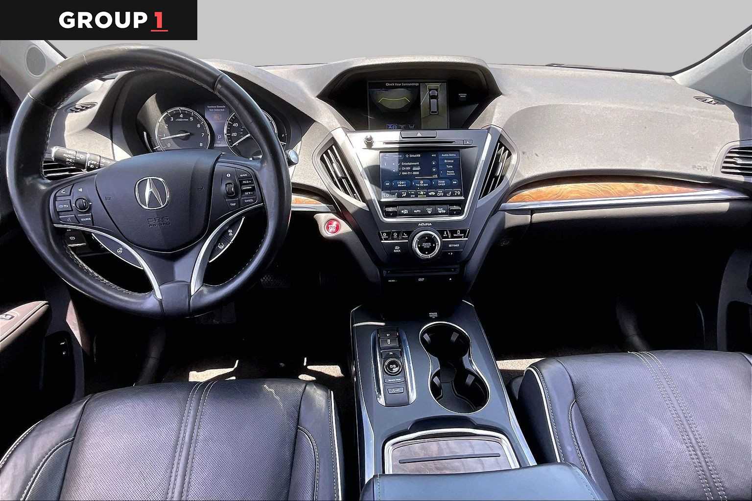 2018 Acura MDX w/Advance/Entertainment Pkg Lunar Silver Metallic at AutoNation USA Houston