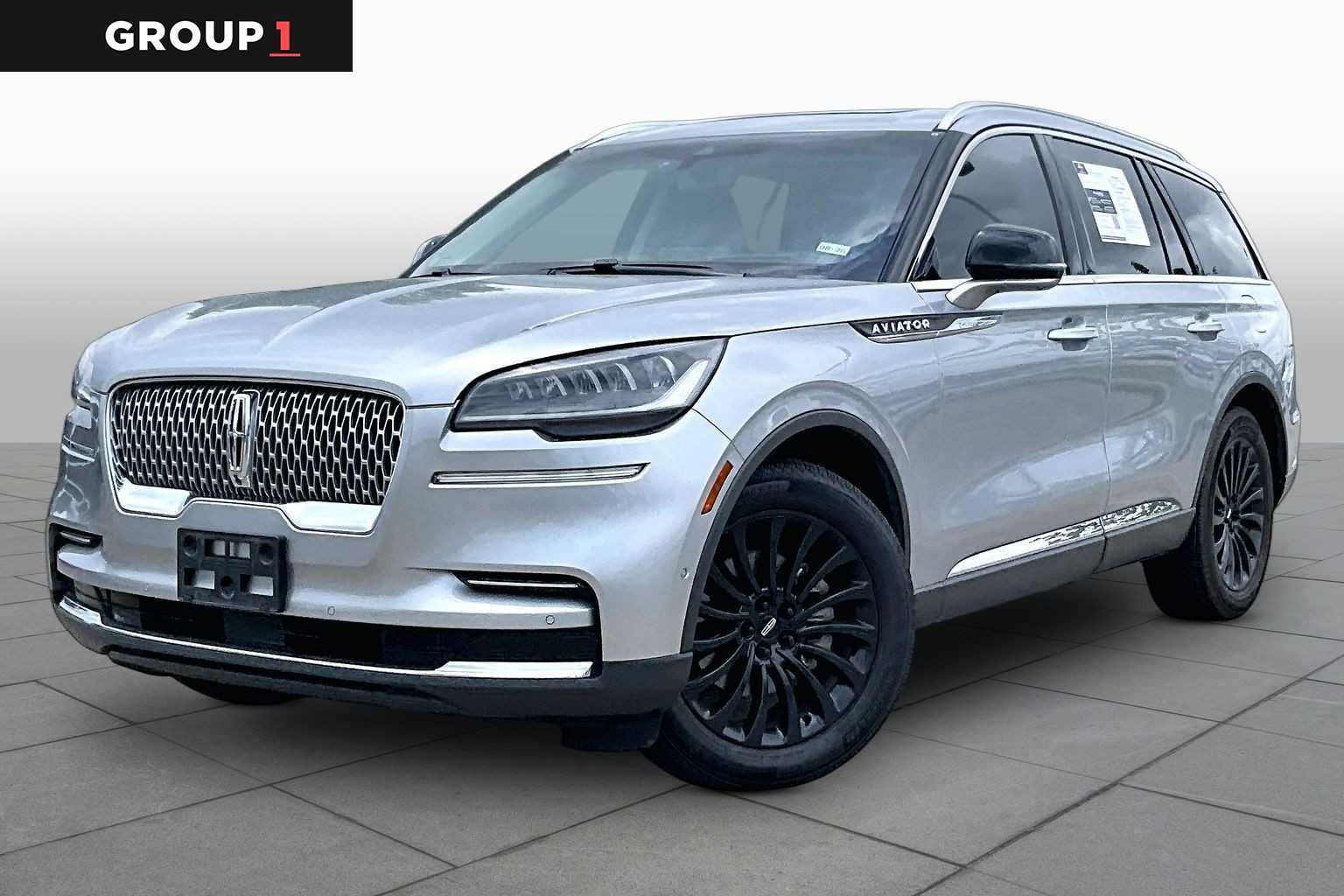 2022 Lincoln Aviator Reserve Silver Radiance Metallic Clearcoat at Baytown Ford