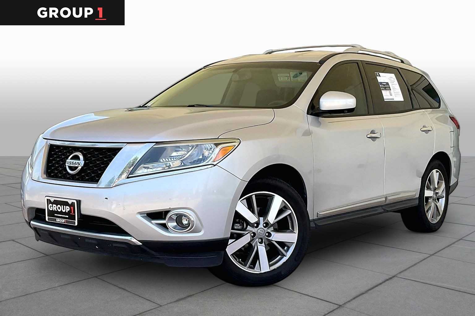 2013 Nissan Pathfinder Platinum Brilliant Silver at Westside Kia