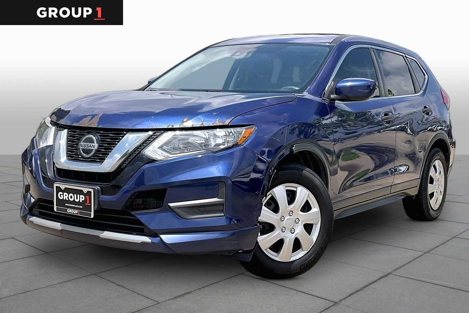 2019 Nissan Rogue S Caspian Blue Metallic at Westside Kia